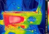 Wärmebild der GTX 980 unter Last